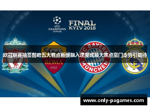欧冠联赛抽签前瞻五大看点新援融入速度成最大焦点豪门走势引期待